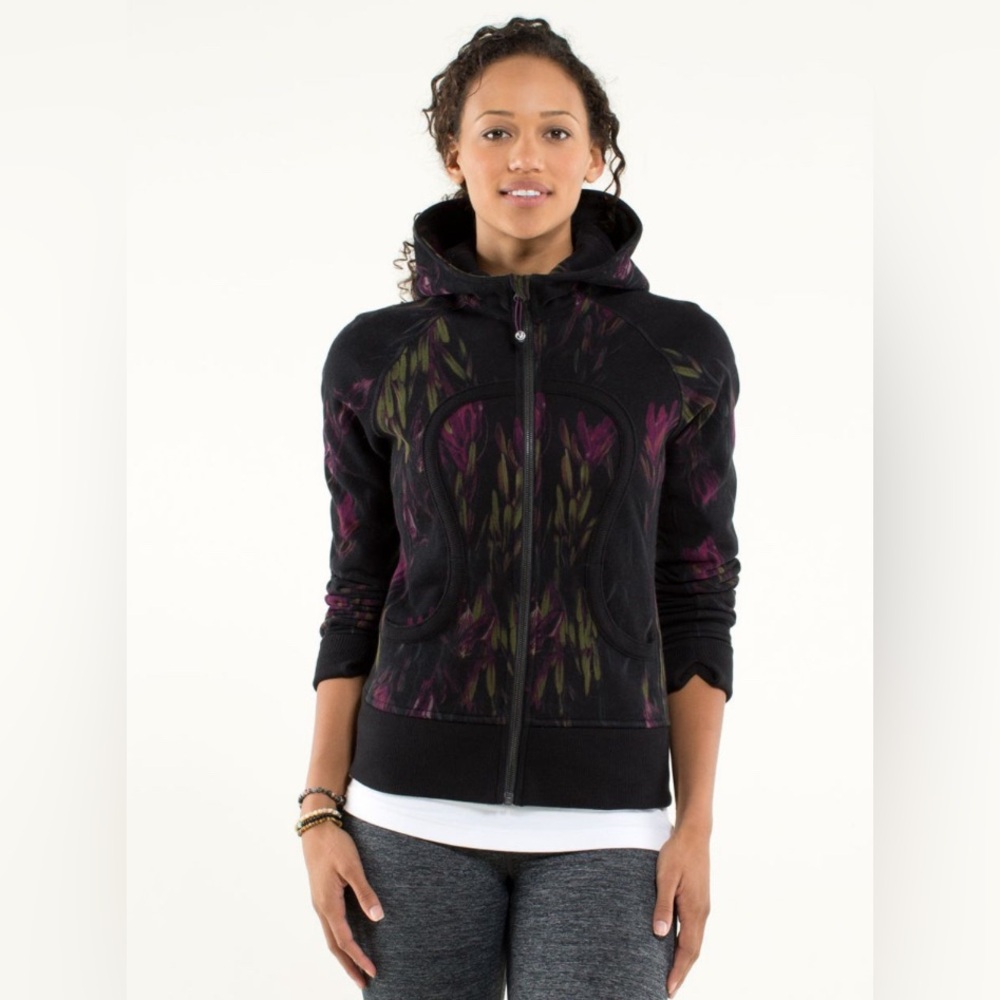 Lululemon Scuba Hoodie in Midnight Iris Multi/Black